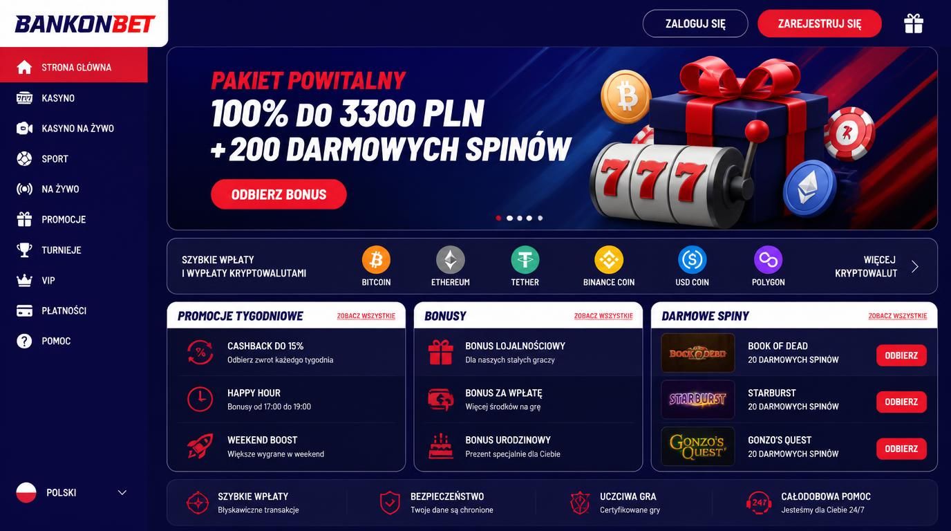 Procenty, freebety, promocje – oferta bonusowa